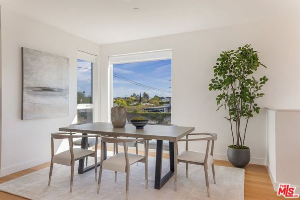 Dining room, Interior, Wood Texture Flooring