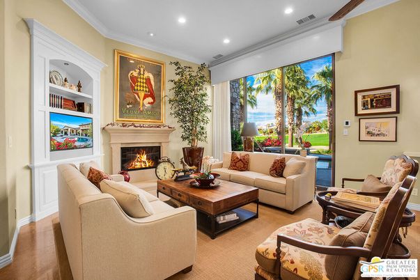 Fireplace, Interior, Living room, Recessed Lighting
