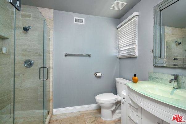 Bathroom, Glass Shower, Interior