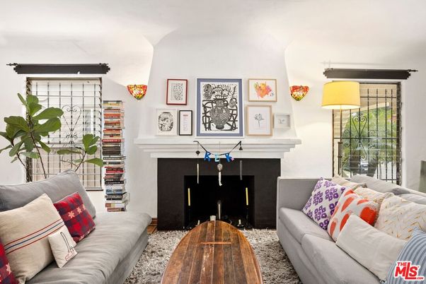 Fireplace, Interior, Living room, Wood Texture Flooring