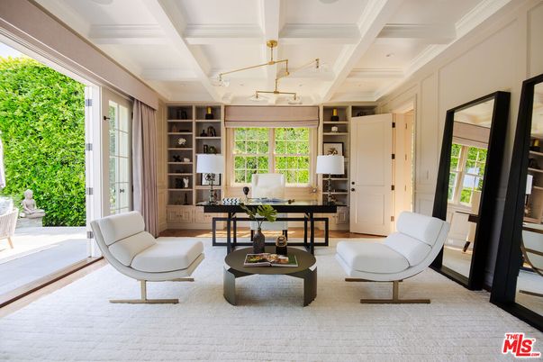 Home Office, Interior, Recessed Lighting