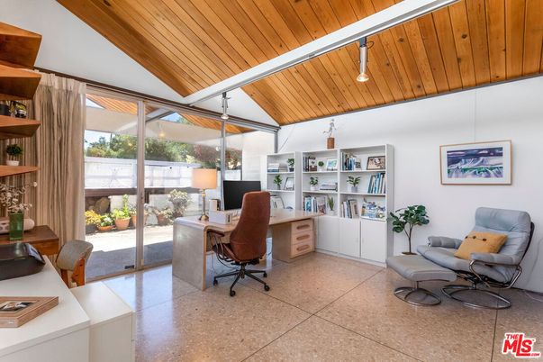 Home Office, Interior, Wooden Ceilings