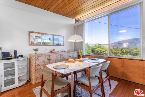 Dining room, Interior, Wooden Ceilings, Wood Texture Flooring