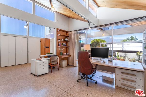 Home Office, Interior, Wooden Ceilings