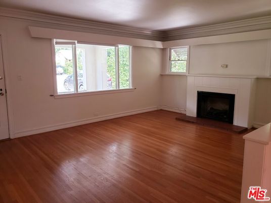 Empty room, Fireplace, Interior, Wood Texture Flooring