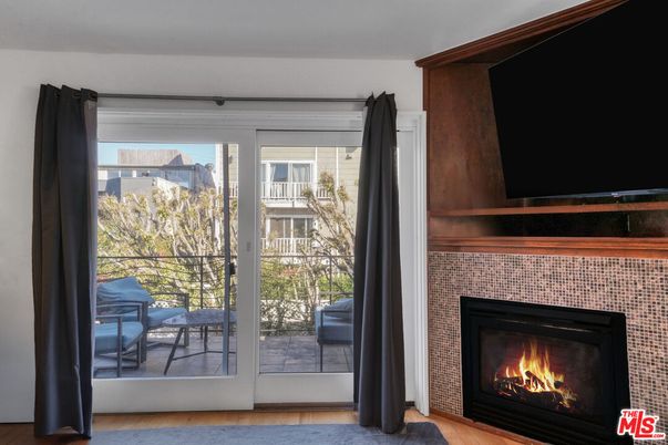Fireplace, Interior, Wood Texture Flooring