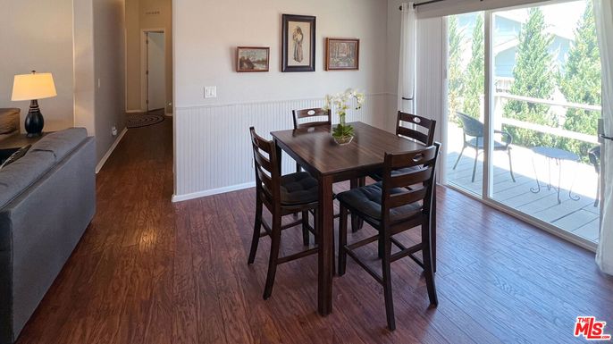 Dining room, Interior, Wood Texture Flooring