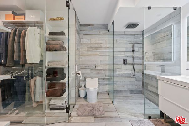 Bathroom, Glass Shower, Interior, Walk-in Closets