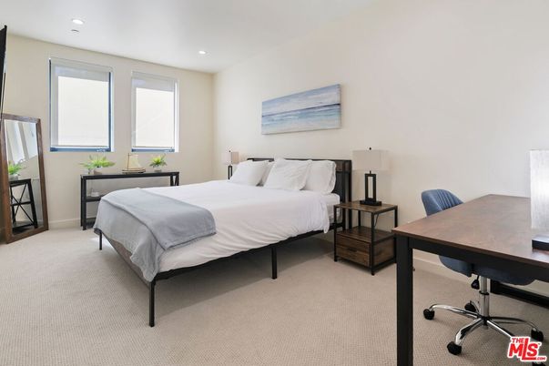 Bedroom, Home Office, Interior, Recessed Lighting