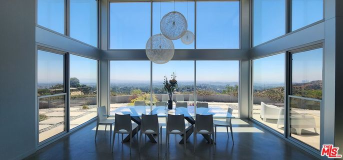 Dining room, Interior, Pendant Lights, Sun Room
