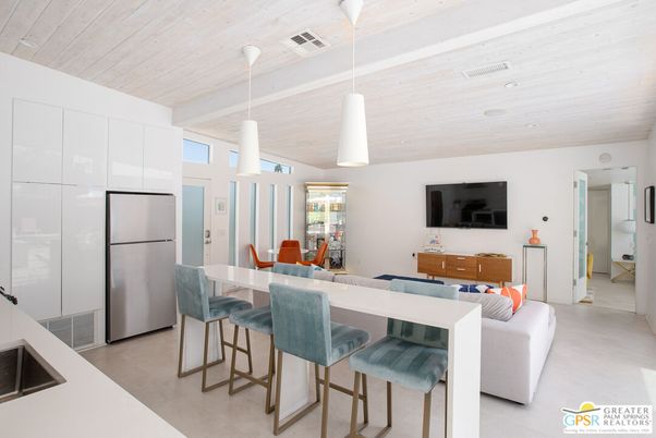 Dining room, Interior, Kitchen, Living room, Pendant Lights, Wooden Ceilings