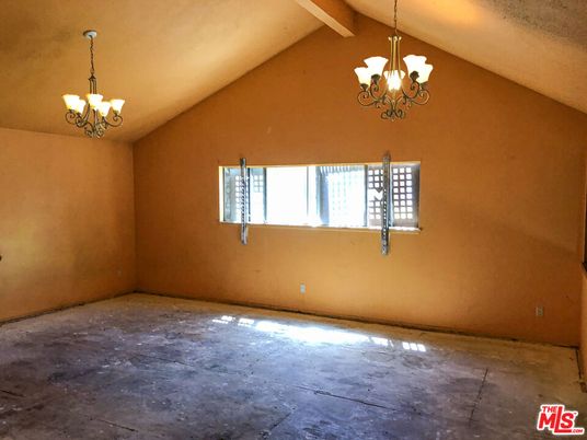Chandelier, Empty room, Interior