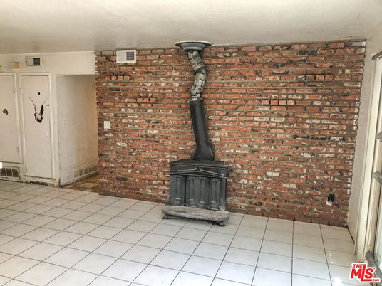 Empty room, Fireplace, Interior, Stone Walls