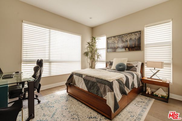 Bedroom, Home Office, Interior, Wood Texture Flooring