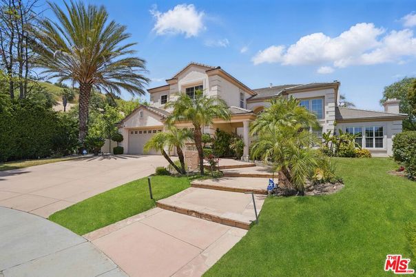Attached, Backyard, Exterior, Facade, Mediterranean