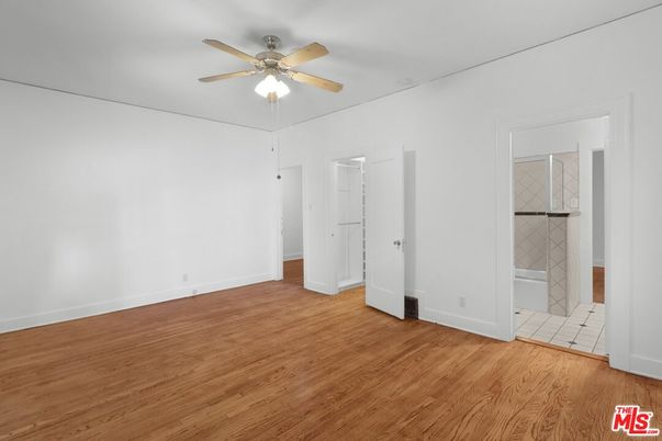 Bathroom, Empty room, Interior, Wood Texture Flooring