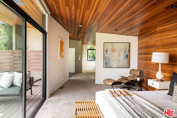 Bedroom, Interior, Wooden Ceilings