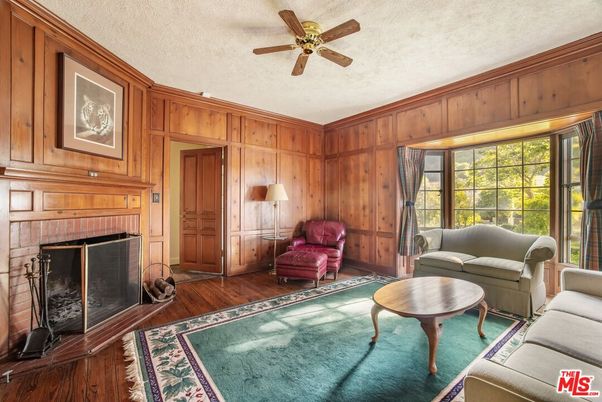 Fireplace, Interior, Living room, Wood Texture Flooring, Wooden Walls