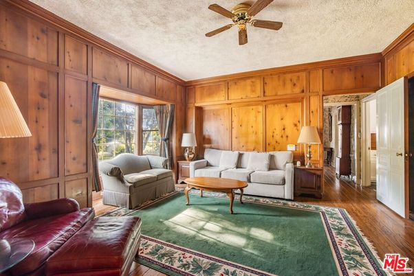 Interior, Living room, Wood Texture Flooring, Wooden Walls