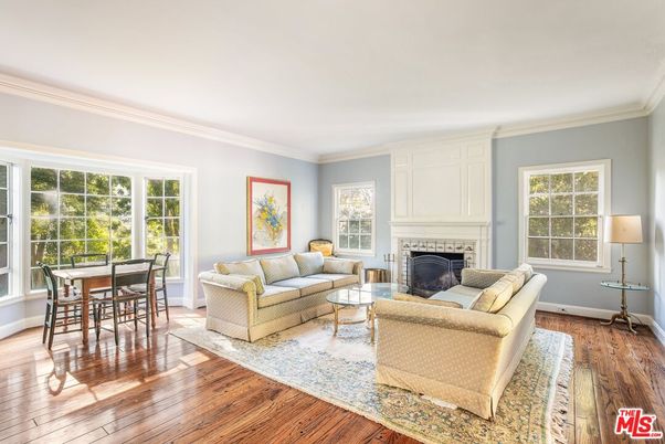 Dining room, Fireplace, Interior, Living room, Wood Texture Flooring
