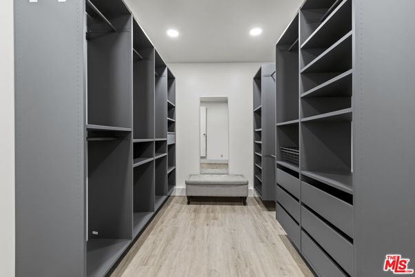Interior, Recessed Lighting, Walk-in Closets, Wood Texture Flooring