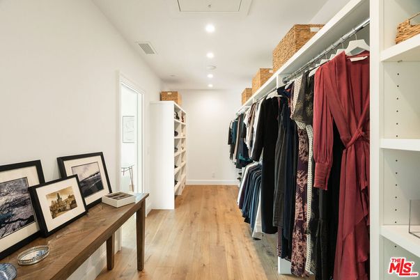 Interior, Recessed Lighting, Walk-in Closets, Wood Texture Flooring