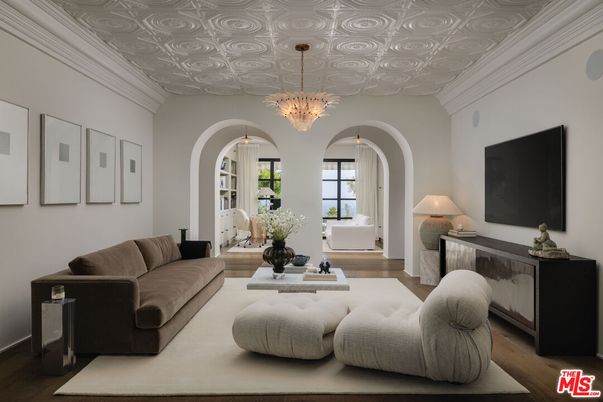 Chandelier, Interior, Living room, Wood Texture Flooring