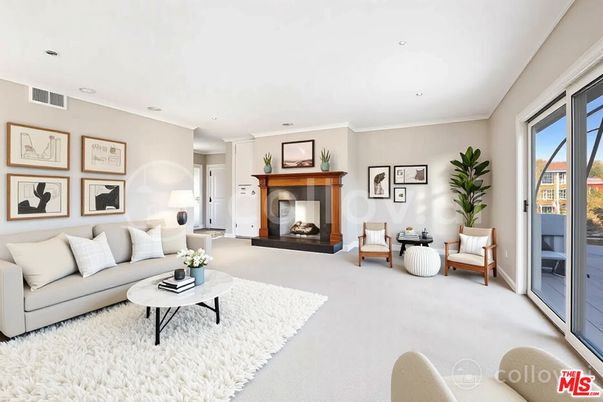 Fireplace, Interior, Living room, Recessed Lighting