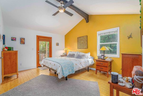 Bedroom, Interior, Wooden Beams, Wood Texture Flooring