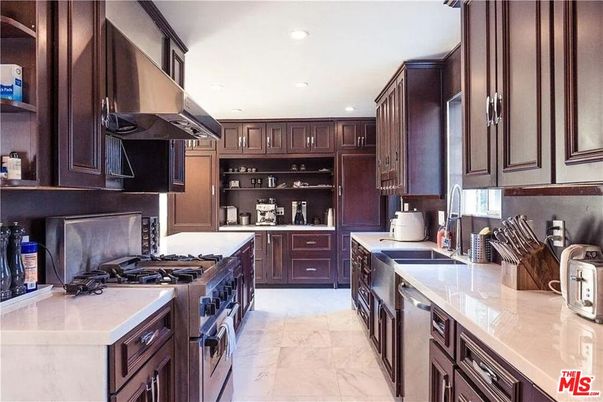 Interior, Kitchen, Marble, Recessed Lighting