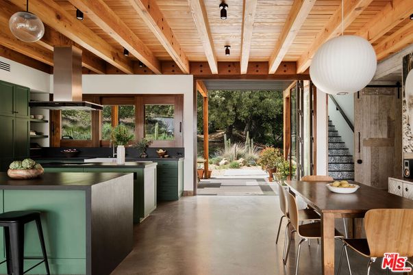 Dining room, Interior, Wooden Beams, Wooden Ceilings