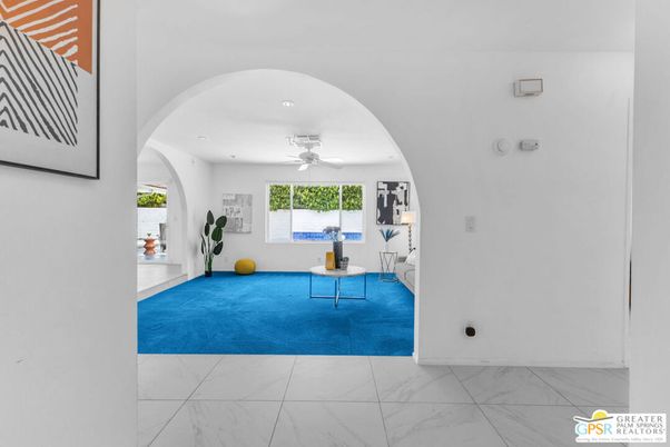 Interior, Marble, Recessed Lighting