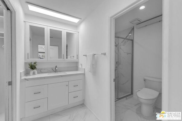 Bathroom, Glass Shower, Interior, Marble, Marble Walls, Recessed Lighting