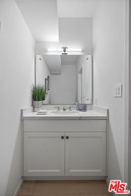 Bathroom, Dual Sink Vanities, Interior, Wood Texture Flooring
