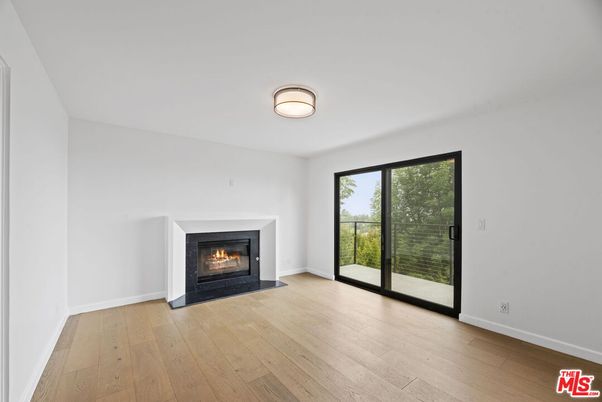 Empty room, Fireplace, Interior, Wood Texture Flooring