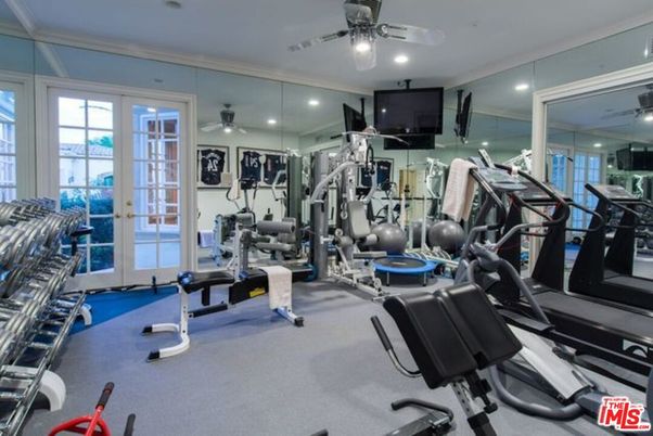 Fitness Equipment, Gym, Interior, Recessed Lighting