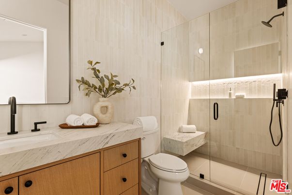 Bathroom, Glass Shower, Interior