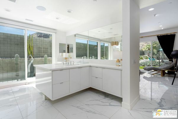 Bathroom, Glass Shower, Interior, Marble, Pendant Lights, Recessed Lighting