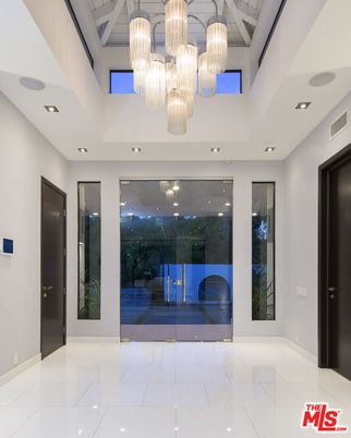 Chandelier, Interior, Marble, Recessed Lighting