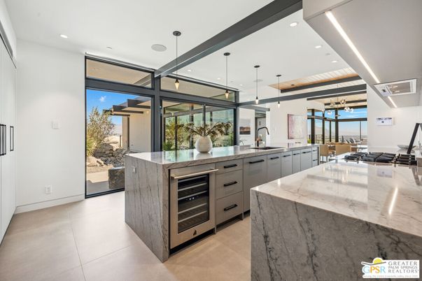 Interior, Kitchen, Pendant Lights, Recessed Lighting, Stainless Steel Appliances, Water