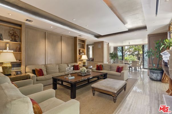 Dining room, Fireplace, Interior, Living room, Recessed Lighting