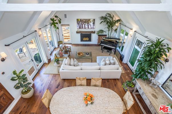 Dining room, Fireplace, Interior, Living room, Piano, Wood Texture Flooring