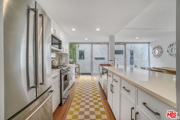 Interior, Kitchen, Recessed Lighting, Stainless Steel Appliances