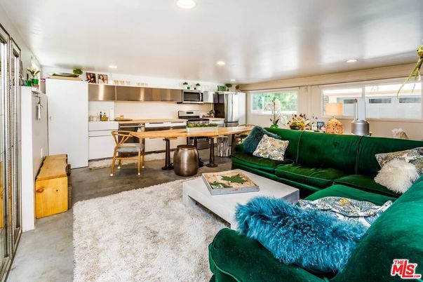 Dining room, Interior, Kitchen, Living room, Recessed Lighting, Stainless Steel Appliances