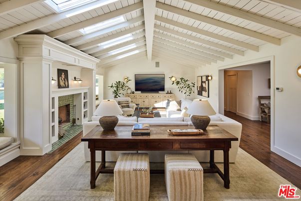 Fireplace, Interior, Living room, Wood Texture Flooring