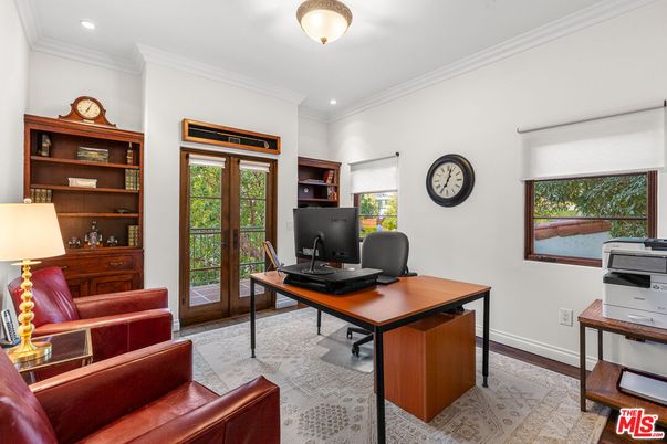 Home Office, Interior, Recessed Lighting