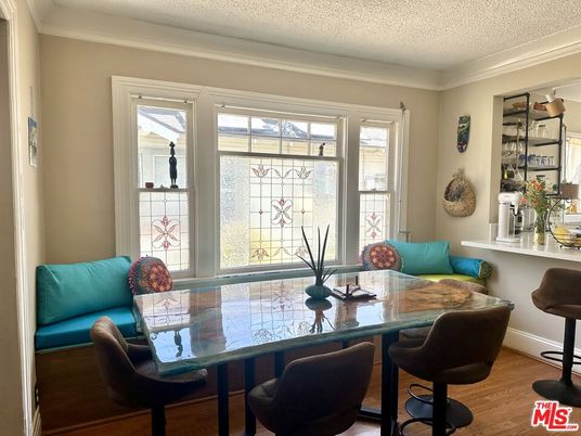 Dining room, Interior, Wood Texture Flooring