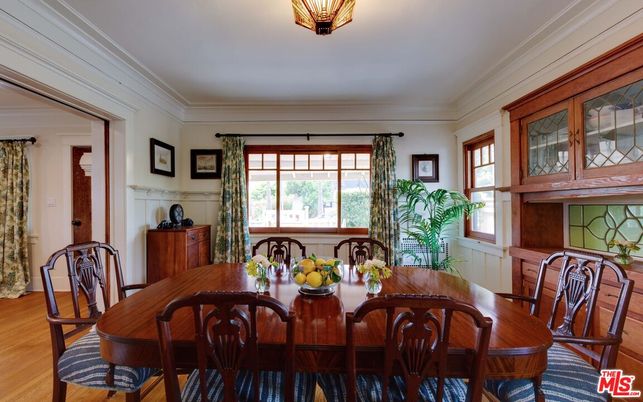 Dining room, Interior, Wood Texture Flooring