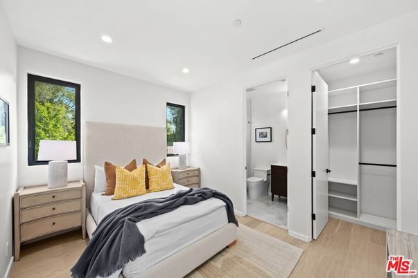 Bathroom, Bedroom, Interior, Recessed Lighting, Wood Texture Flooring