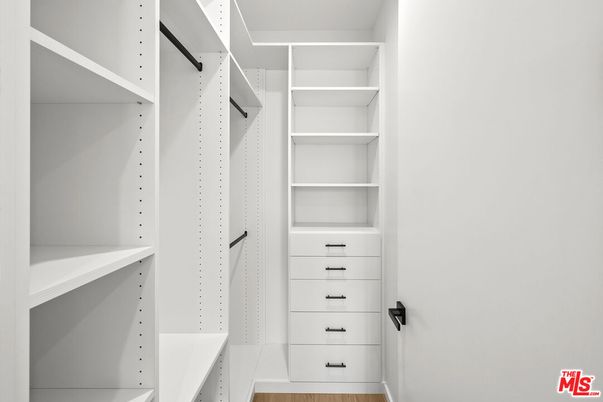 Interior, Walk-in Closets, Wood Texture Flooring